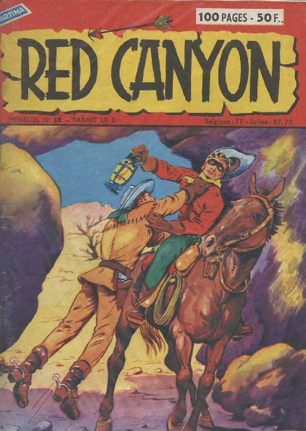 Scan de la Couverture Red Canyon n 58